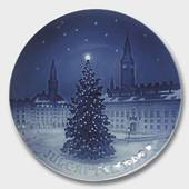 The 
Christmas tree on City Hall square 1930, Bing & Grondahl Christmas pl...