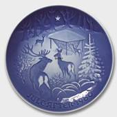 Christmas in the Forest 1980, Bing & Grondahl Christmas plate