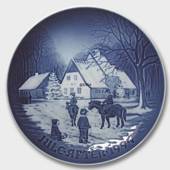 A Day at the Deer Park 1994, Bing & Grondahl Christmas plate