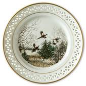Bing & Grondahl, Plate, Animals in the Countryside, Pheasants