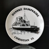 Christian IX, Danish Steamships plate no. 6