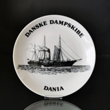Dania, Danish Steamships plate no. 8