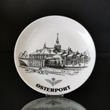 Osterport, Danish Railway Stations plate no. 3