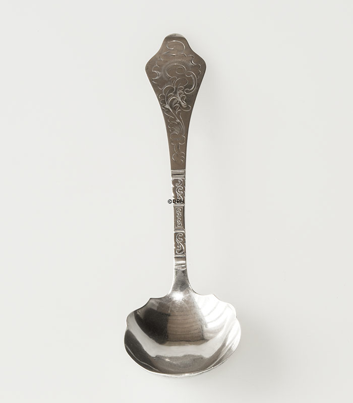 Silver Serving Spoon signed CHR.V.H