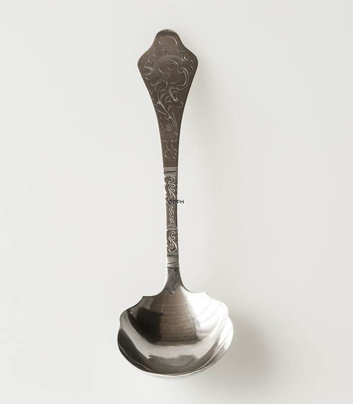 Silver Serving Spoon signed CHR.V.H