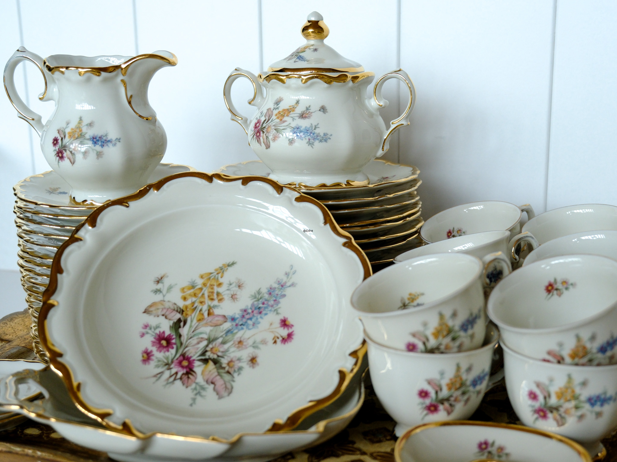 Broholm Coffee Service - Total of 40 items