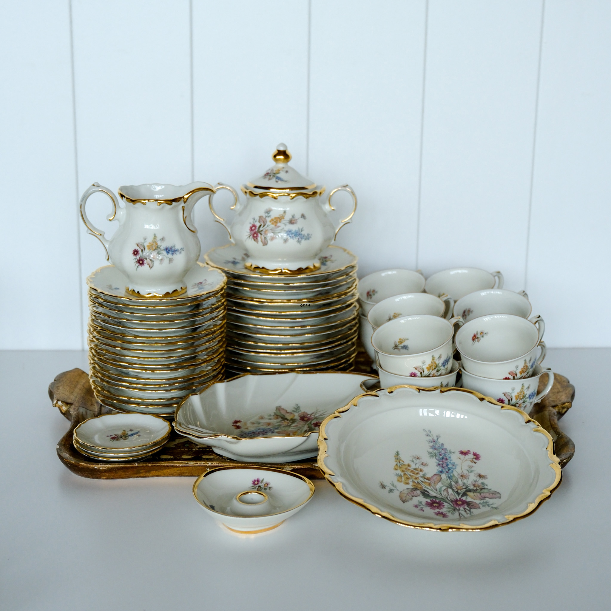 Broholm Coffee Service - Total of 40 items