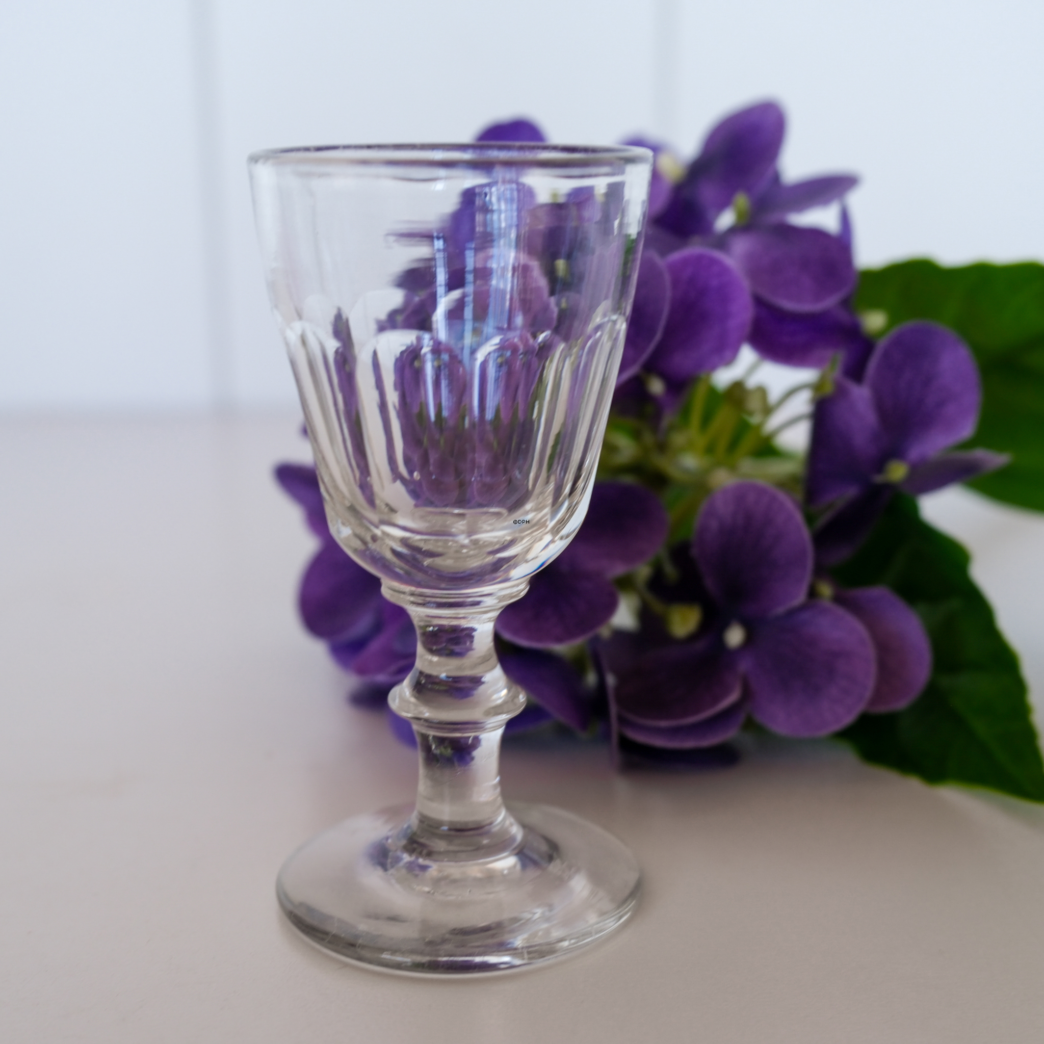 Holmegaard Berlinois Christian VIII schnapps Glass