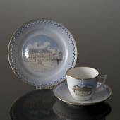 Denmark Dinner set Cup (H.C.Andersens House) and Plate (Amalienborg), Bing ...