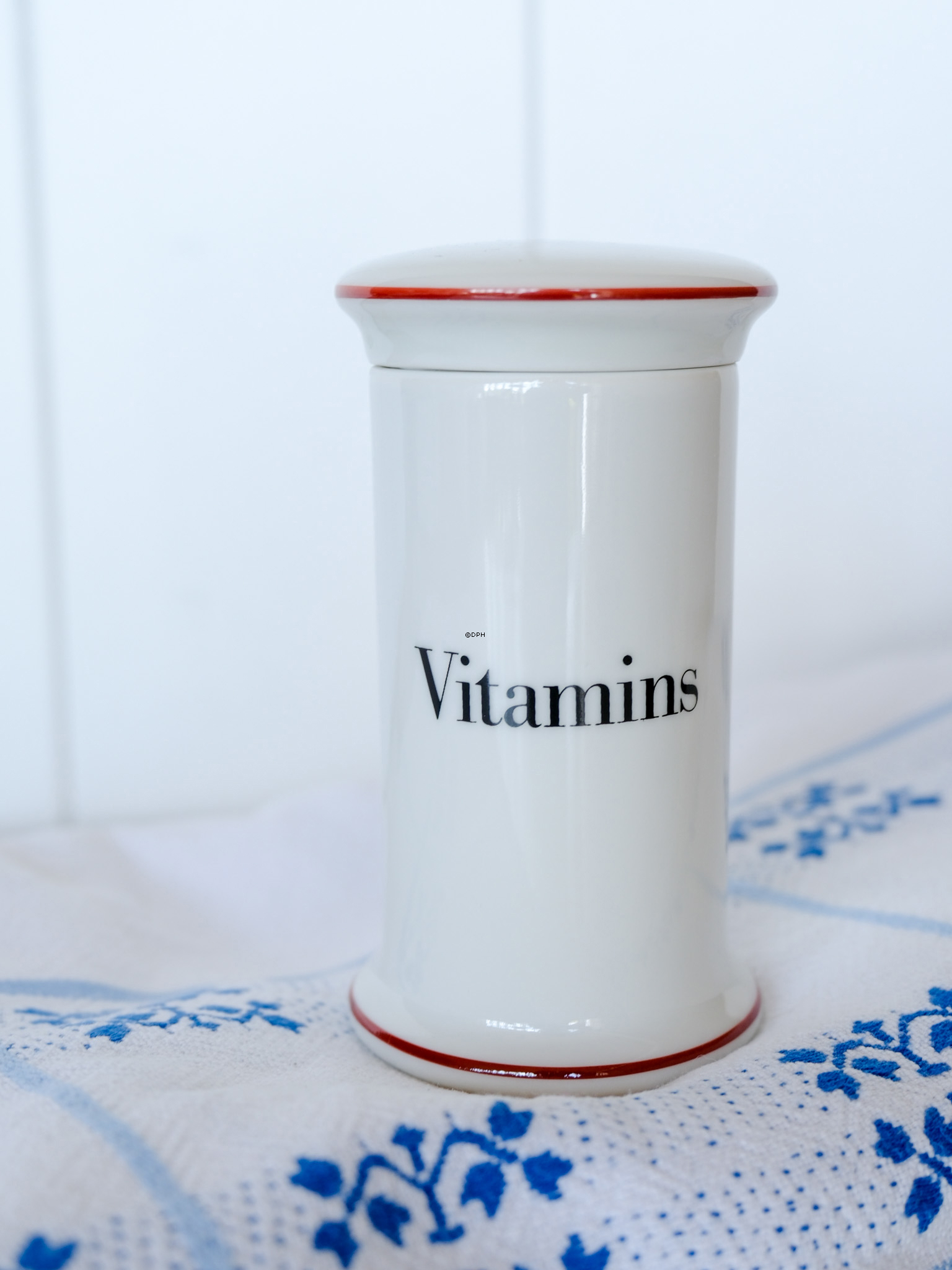Bing & Groendahl spice jar, Vitaminst no. 497