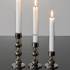 Asmussen Hamlet design candlestick with 1 drop, Tin | No. DG2063 | DPH Trading