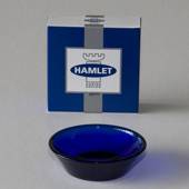 Asmussen Hamlet design dish or salt cellar, round, blue