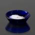 Asmussen Hamlet design dish or salt cellar, round, blue | No. DG2098 | DPH Trading