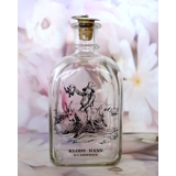 Holmegaard H. C. Andersen glass bottle with "Jack the Dullard"