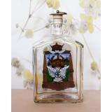 Holmegaard "A Royal Dram" bottle featuring Christian IV
