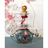 Holmegaard Jingle Bells glass bottle