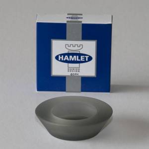 Asmussen Hamlet design tealigth holder, smoke | No. DG3004 | DPH Trading