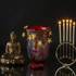 Asmussen Hamlet design Year Ring for 5 Candle Holders | No. DG3140 | DPH Trading