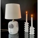 Holmegaard 4-season lamp, opal white with tree, mediuml (without lampshade)
- Discontinued
