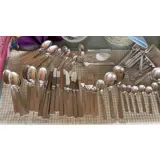 KJA Helene silver plated cutlery, 100 pieces