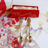 Atla salt spoon in silver-plated