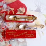 Atla salt spoon in silver-plated