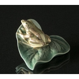 Lladro frog on leaf