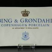 Bing & Grondahl advertisement sign