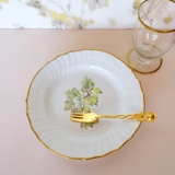 Royal Copenhagen Plate Set, 9 plates with different motifs