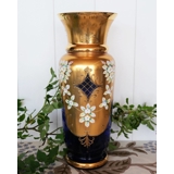 Bohemian Glass vase, vintage