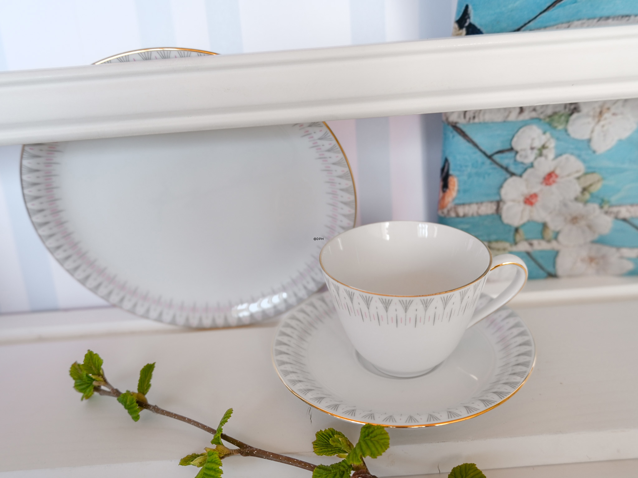 Bavaria Kongeaa coffee set for 12 people (Retro/Vintage)