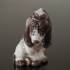 Dahl Jensen sitting dog figurine, Basset Hound, 14,5 cm | No. DJ1065 | DPH Trading