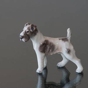Dahl Jensen Dog figurine Wire Haired Fox Terrier No. 1118 | No. DJ1118 | DPH Trading