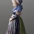 Dahl Jensen figurine Fanoe Girl standing in Regionall Costume, Height 18,5 cm | No. DJ1165 | DPH Trading