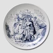 Hans Christian Andersen plate The Swineherd, Corell