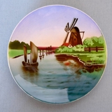 Plate with a Dutch Canal 23cm, Villeroy & Boch no. 2496