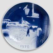 Hans Christian Andersen's House in Odense - 1970 Desiree Christmas plate 
