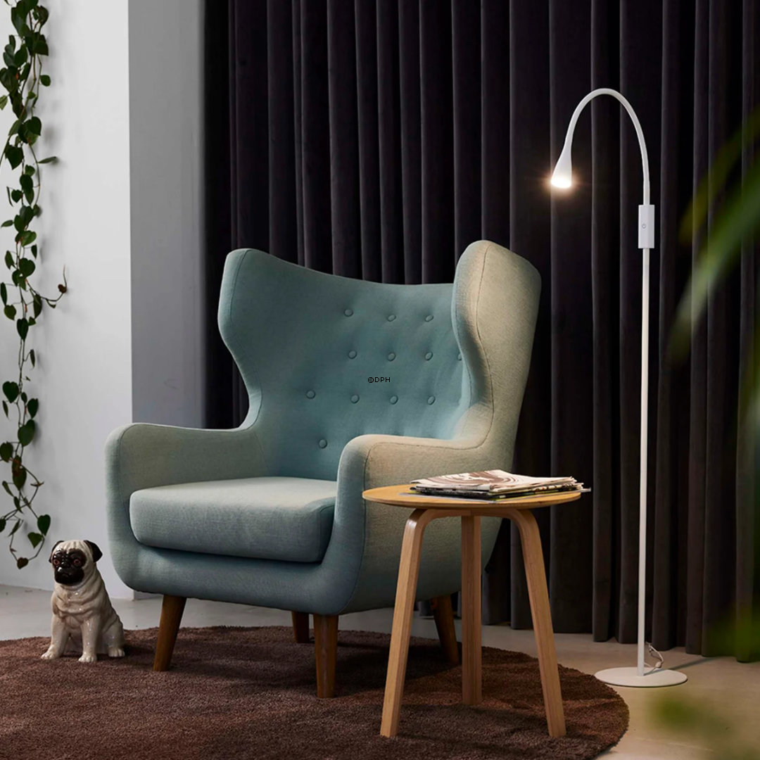 Twist LED Floor Lamp dimmable, white