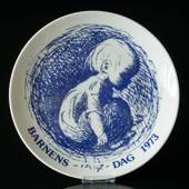 1973 Elgporslin Children's Day plate