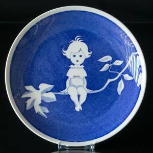 Gustavsberg Annual Plate with Silhuet by Einar Nerman 1980 | Year 1980 | No. GEA1980 | DPH Trading