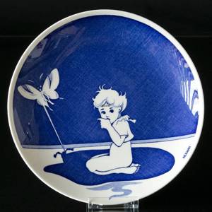 Gustavsberg Annual Plate with Silhuet by Einar Nerman 1982 | Year 1982 | No. GEA1982 | DPH Trading