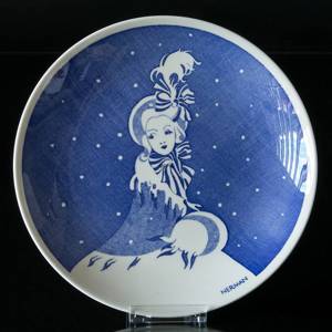 Gustavsberg Annual Plate with Silhuet by Einar Nerman 1984 | Year 1984 | No. GEA1984 | DPH Trading