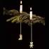 Pine cone and Bell Georg Jensen candleholder set | Year 1994 | No. GJLH1994 | Alt. 3581710 | DPH Trading