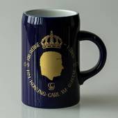 Hackefors king series, mug no. 3, Carl XVI Gustaf