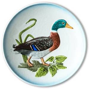 Hummel Goebel Wildlife plate with bird, Mallard duck | No. HWL06 | Alt. 52-570-01-7 | DPH Trading