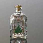 Holmegaard Christmas Bottle 1991, capacity 65 cl.