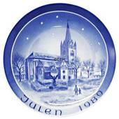 1989 Bareuther & Co. Christmas church plate, Mikkel's Church