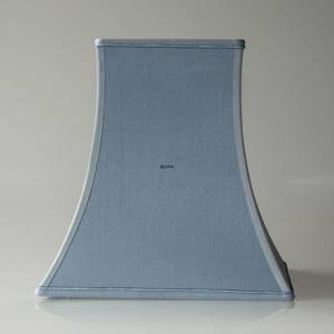 Square lampshade height 24 cm, light blue silk fabric | No. K241424A0933R | DPH Trading