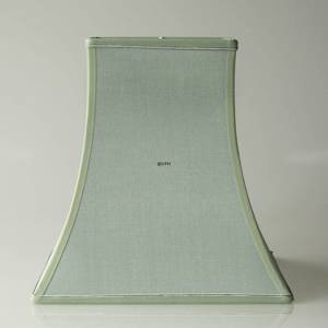 Square lampshade height 36 cm, light green silk fabric | No. K362237A0327R | DPH Trading