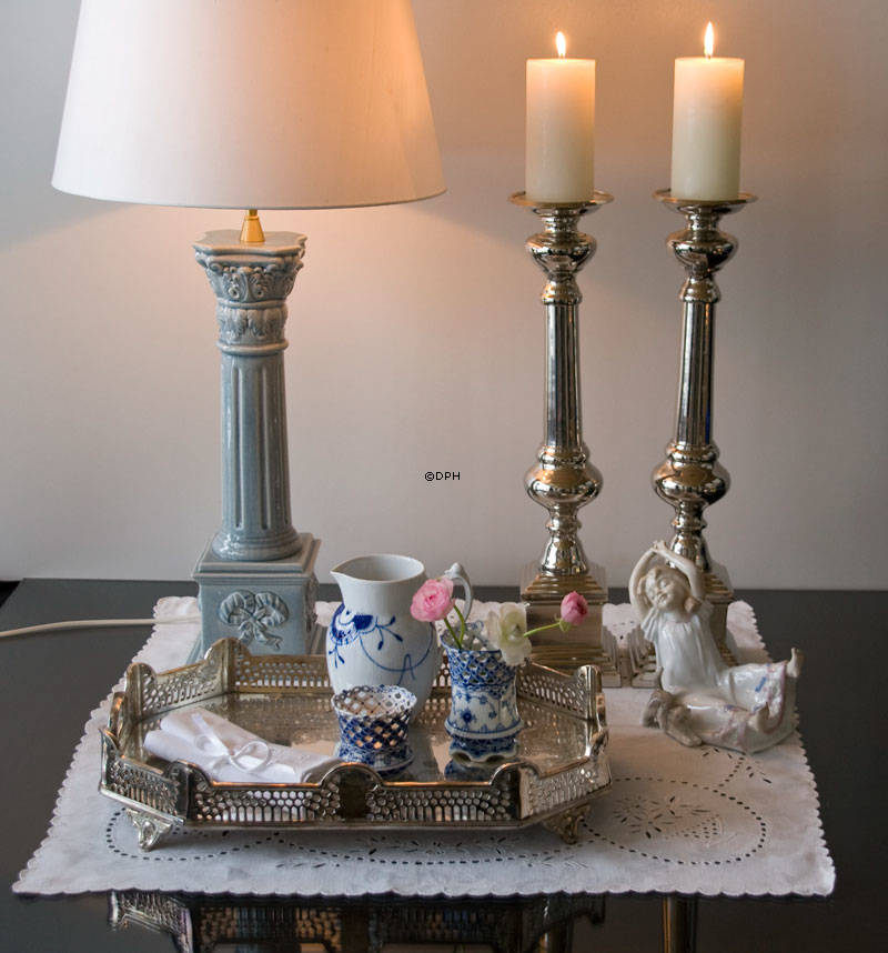 Girl with kitten stretching together